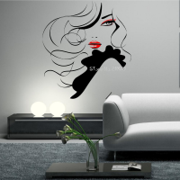 Sexy-Girl-Beauty-Long-Hair-Face-Makeup-Salon-Wall-Stickers-Home-Decor-Living-Room-Removable-Vinyl