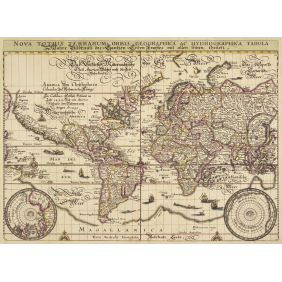Карта мира 1638 года
