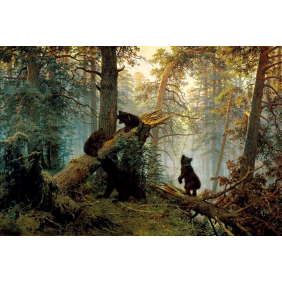 Shishkin, Ivan - Morning in a Pine Forest (2210х1500)