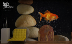 Фотообои «Золотая рыбка», коллекция «Животные»