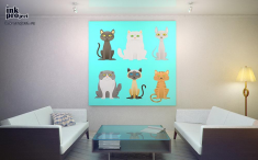 Постер «Кошки и коты»