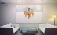 Постер «Три оленёнка»