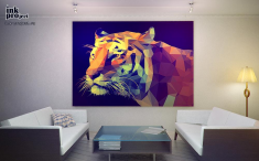 Постер «Задумчивый тигр»