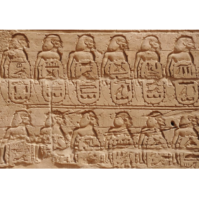 Стена храма Эдфу, Египет