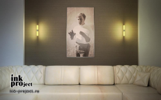 Постер «Андрей Миронов» в интерьере