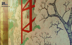 Фреска «Холл и пруд Синобадзу в Уэно»