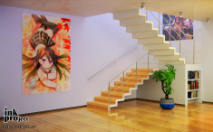 Постер «Kantoku anime» в интерьере