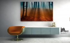 Постер «Осенний буковый лес»