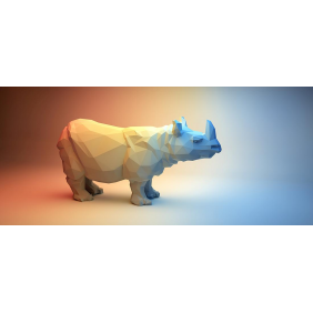 Полигональный носорог