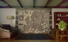 Фотообои «Карта Европы»