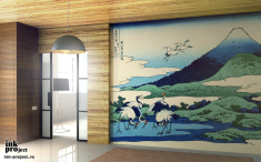 Фреска «Umegawa in Sagami province»