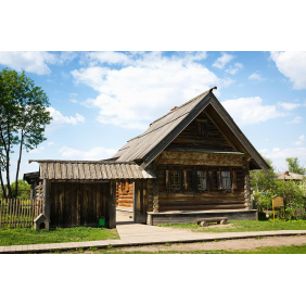 Дом в русской деревне