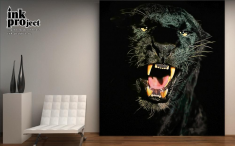 Фотообои «Черная пантера», коллекция «Животные»