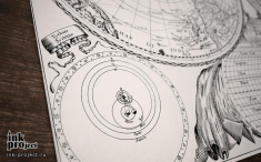 Постер «Карта мира, автор Will Berry (1578 год)»