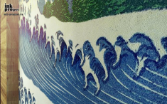 Фреска «Морская волна»