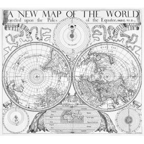 Карта мира 1578 года