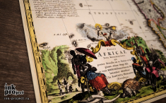 Постер «Карта Африки (автор Homann, Johann Baptist) 1716 г.»