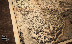 Постер «Карта островов Соловецких, Анзерским, Заецким, Муксальмским и вокруг лежащих»