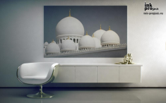 Постер «Мечеть Зайда» в интерьере