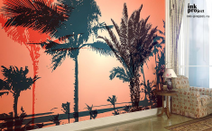 Фотообои «Картинка с пальмами»