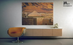 Постер «Арабский город в пустыне»