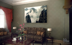 Постер «Хуаншаньские горы»